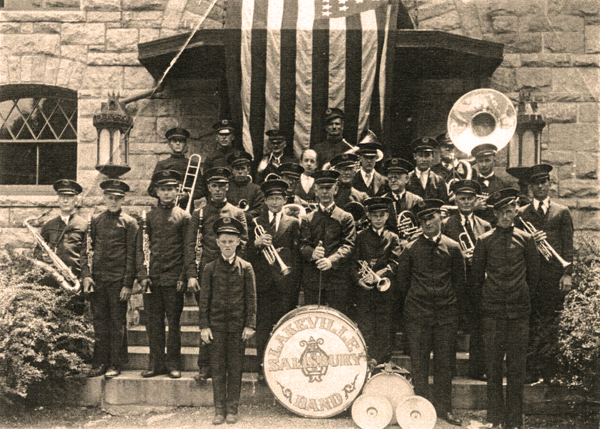 The Lakeville-Salisbury Band in 1930